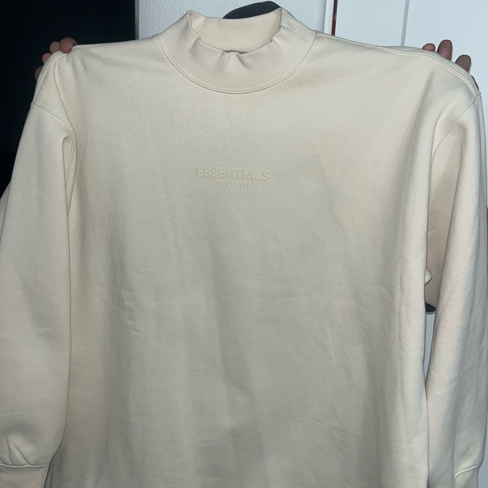 Essentials Cream Sweatshirt
